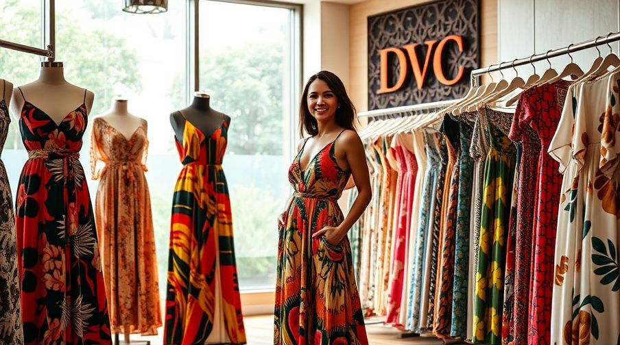 đầm maxi thiết kế giá sỉ