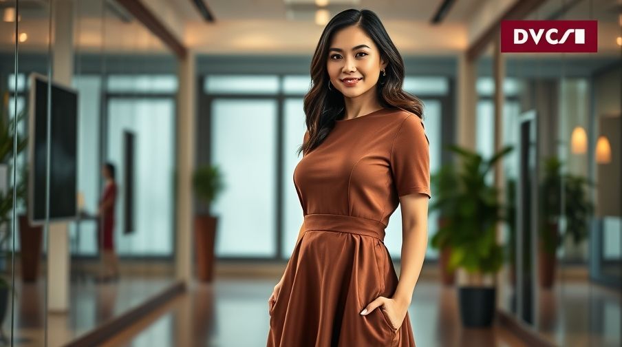 váy công sở thiết kế